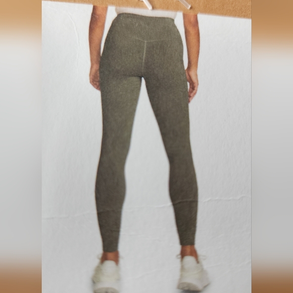 Women's Trail Tight Leggings - Olive Green - Eddie Bauer - M - Picture 16 of 16